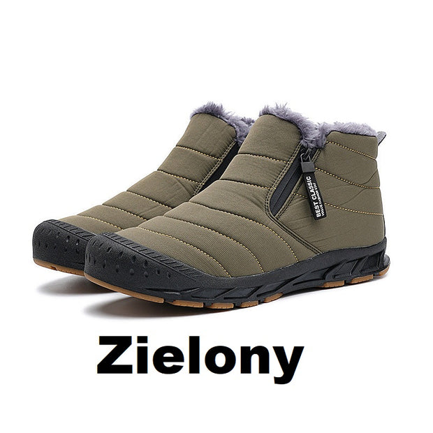 Jalo Pro™ Antypoślizgowe, wodoodporne buty śniegowe z podszewką ze sztucznego futra