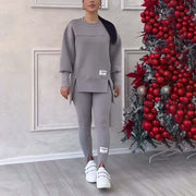 Vena™ Damski casualowy zestaw bluza legginsy